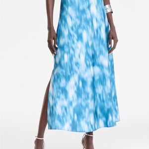 I.N.C. International Concepts Blue Skirt